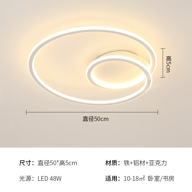 Minimalist Modern Creative Personality Art Lamp Bedroom Study Dining Room Bedroom Lighting Nordic Internet Celebrity Iron Art Ceiling Lamp