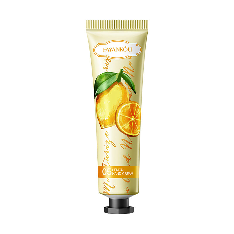 Full English Plant and Fruit Hand Cream FAYANKOU Moisturizing Autumn and Winter Anti-Dry Crack Hand Cream  Foreign Trade Wholesale