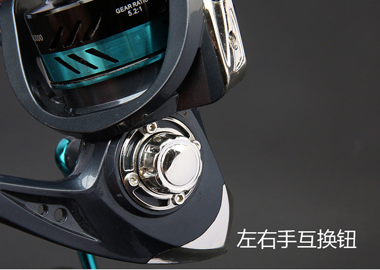 Manufacturer In-Stock Spinning Wheel Metal Fishing Reel Lure Fishing Reel Sea Rod Long Casting Fishing Line Reel Stainless Steel Sea Rod Spinning Wheel