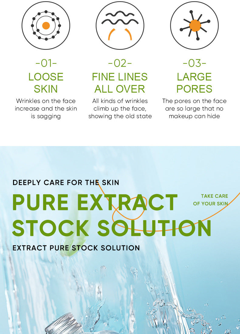 Full English Aloe Vera Skincare Set SADOER Cleansing, hydrating, moisturizing, and nourishing  foreign trade manufacturer wholesale