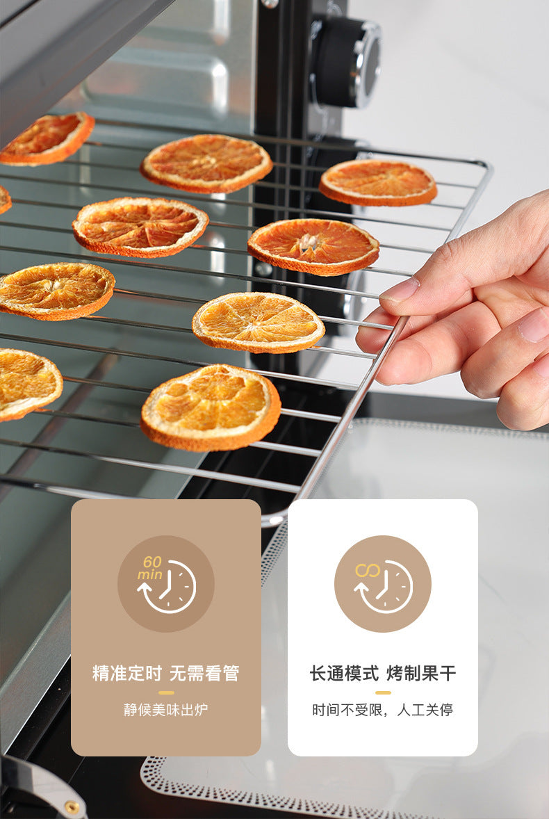 32L Electric Oven Household Mini Multi-Functional Baking Pizza Cake Multi-Functional Large Capacity Oven Roast Chicken