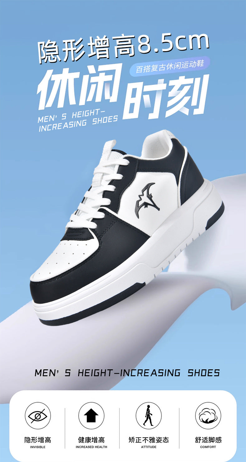 Men's Shoes New Spring Summer Breathable Simple Fashion Sports Sneakers Youth Versatile Lightweight White Trendy Shoes