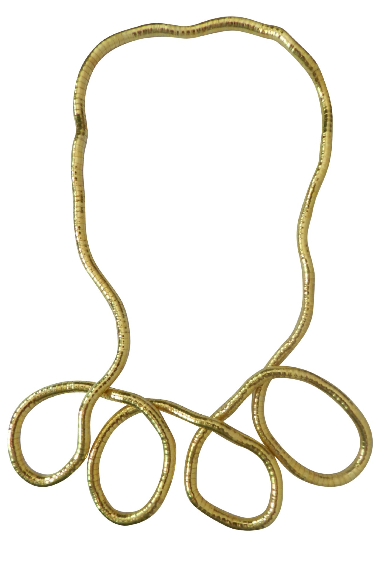 New Women's Snake Bone Chain Casual Style Choker Snake Year Necklace Minimalist Style High-end Snake Shape Necklace