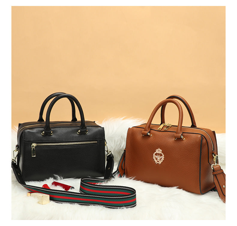 Trolis Spring New Small Square Bag Trendy Fashion Retro Handbag Versatile Elegant Personality Crossbody Women's Bag