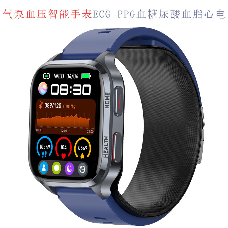 s11Air Pump Type Precision Blood Pressure Smart Watch ECG Monitoring s18Blood Pressure Smart Watch Can Be Connected APP