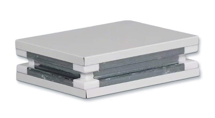 Handmade Customizable Calcium Silicate Board Surface Magnesium Rock Wool Board Hollow Glass A2 Fireproof Cold Rooms Workshops