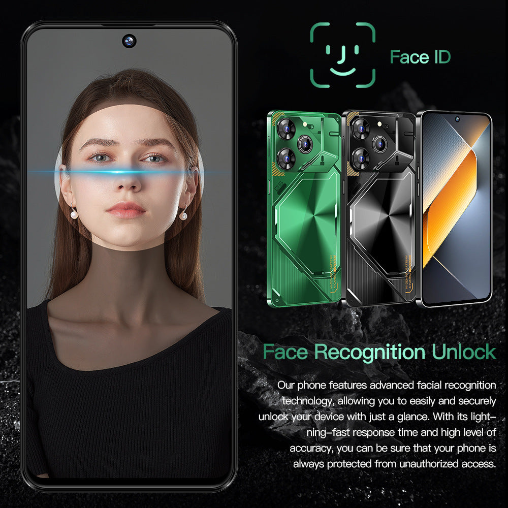 New Global Exclusive Povo6Pro Android16+1T Super Large Screen Smartphone Factory Direct Price