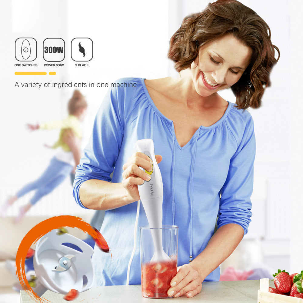 US/EU Standard Kitchen Household Appliances Food Blender Handheld Processor ABS Electric Cooking Stick R.266