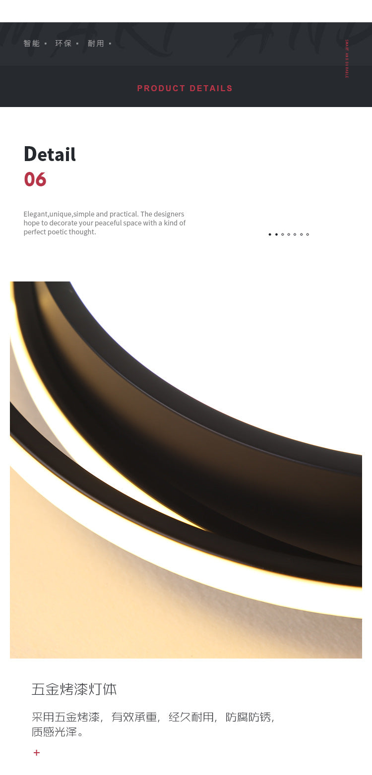 round led Ceiling Lamp Bedroom Lamp Modern Minimalist Living Room Lighting New Hotel Room Restaurant Room Lighting