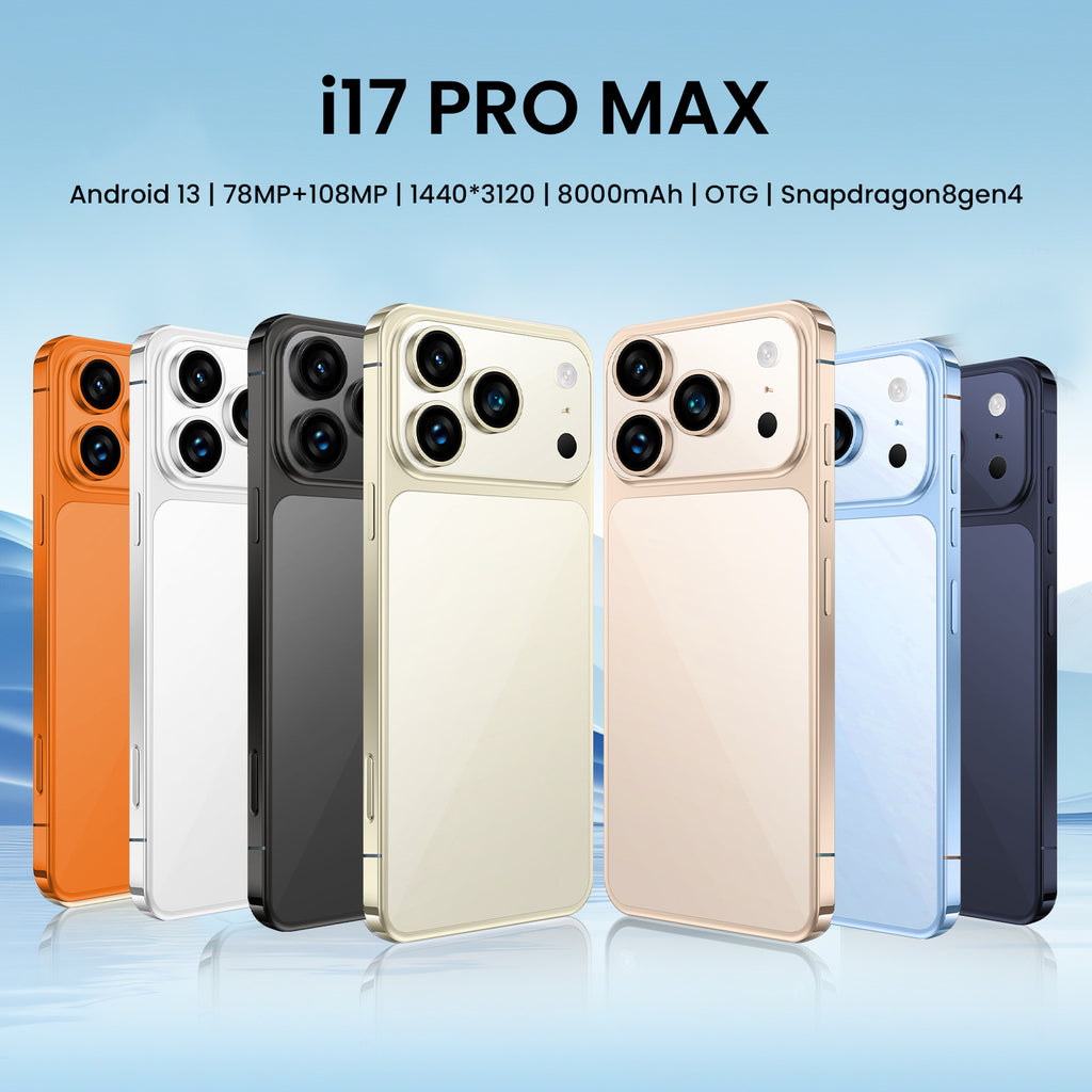 Hot selling product i17 Pro Max Android Smartphone16+1T Factory Direct Sales Mobile Phones