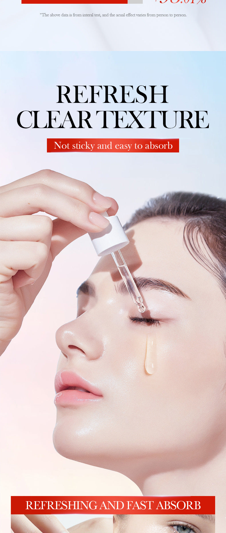 Skin Rejuvenation and Brightening Serum SADOER Moisturizing and Hydrating Essence Gel Cross-Border Wholesale