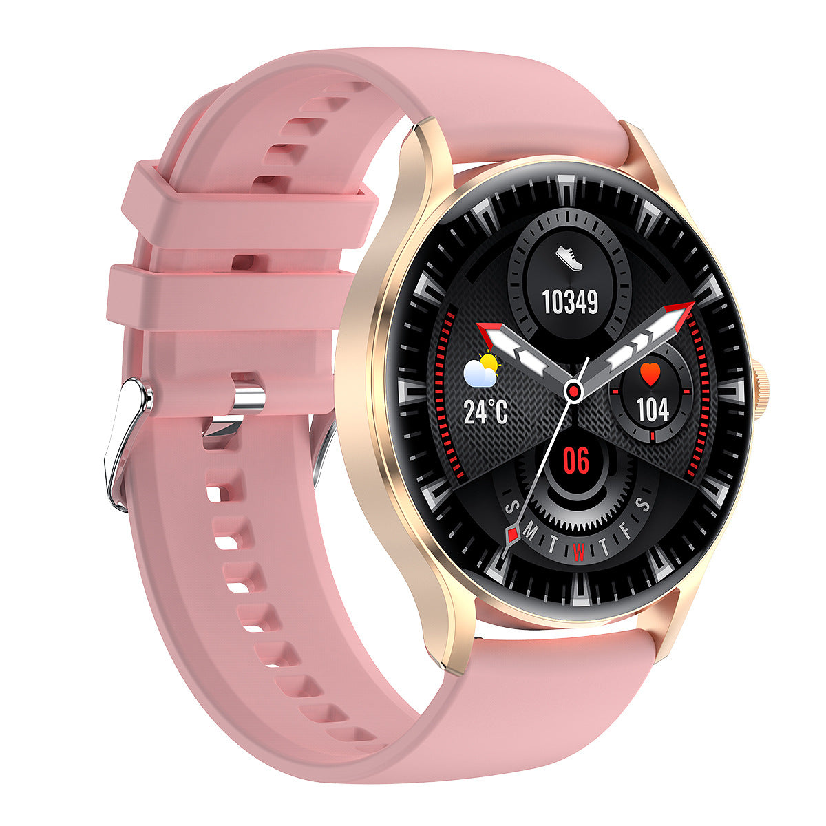 New HK33Smart watch multi-dial switching rotary button NFC Payment led Large Screen Factory