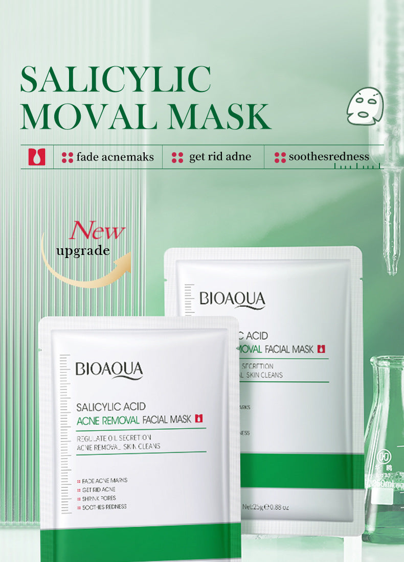 Salicylic Acid Series  BIOAOUA Pore Minimizing and Acne-Removing Mask   Factory Direct Sales
