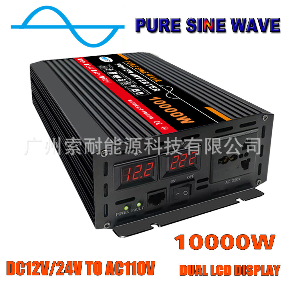 DC12V/24V Turn AC110V Pure Sine Wave Inverter500W 800W 1000W 1500W 2000W