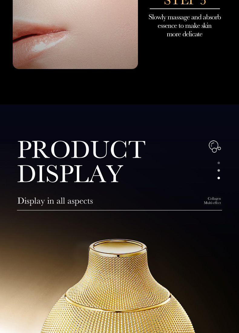 Full English Pearl Cream70g SADOER Collagen Hydrating Moisturizing Cream  Foreign Trade Wholesale