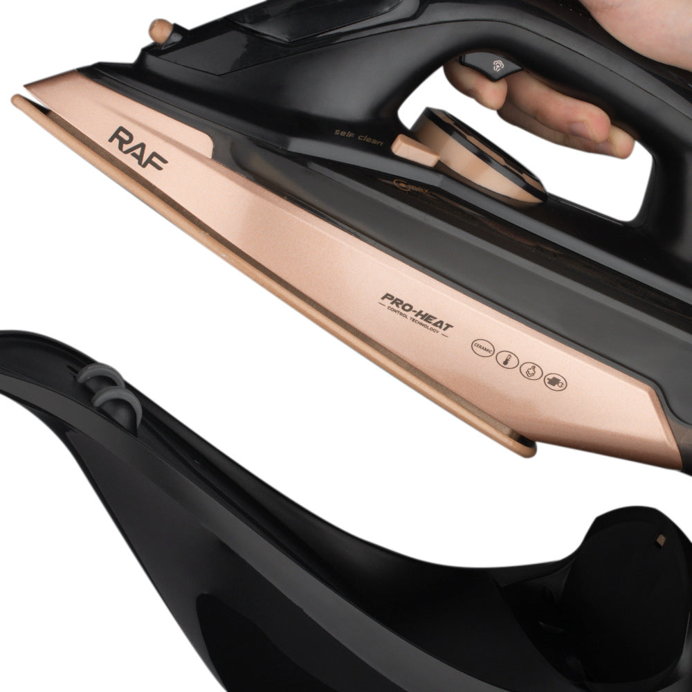 RAF European Standard Steam Iron Portable Ironing Machine Three-speed temperature-adjustable pressure-type high-power electric iron