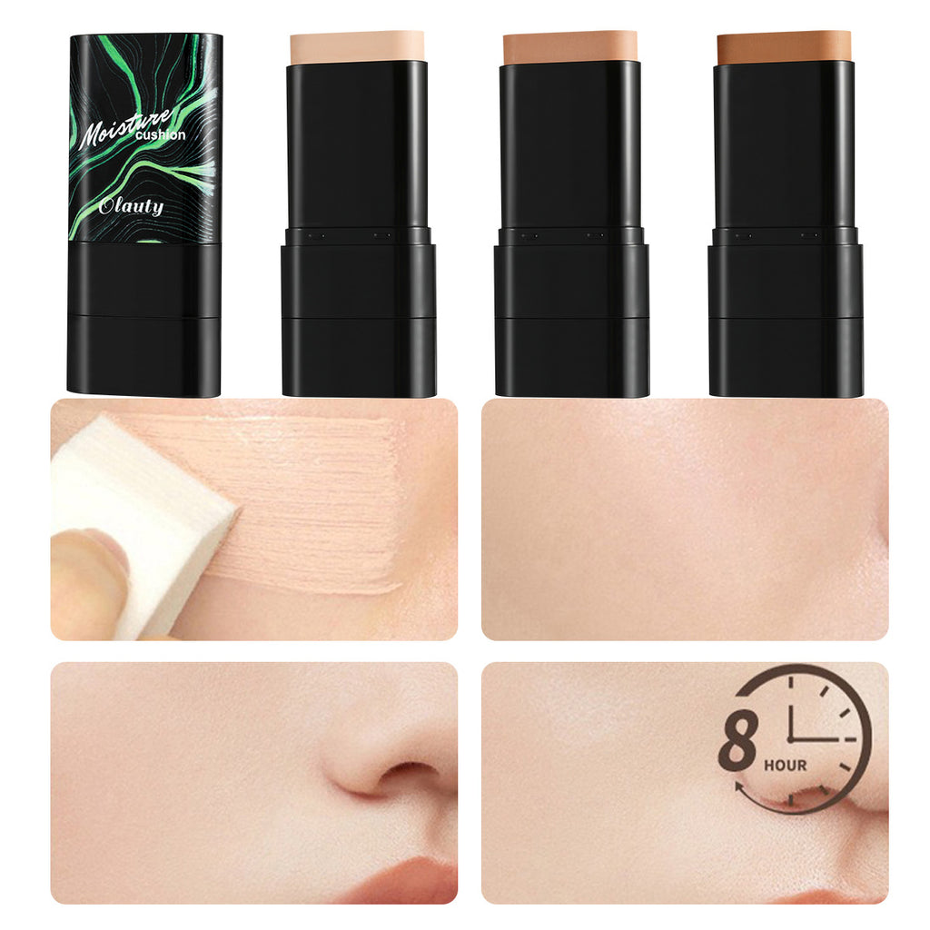 AliExpress Waterproof Foundation Stick Concealer Waterproof Dual-Ended Makeup Brush 2-in-1 Nude Makeup Foundation Liquid Non-Smudge