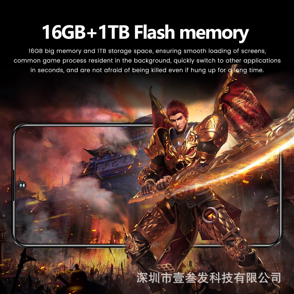 S24 Ultra Popular(3+64G) 7.3Inch4G All-in-One New Smartphone Factory