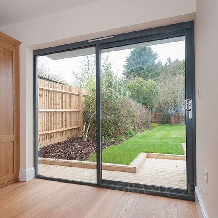 Clear Tempered Glass Safe Bathroom Glass 2 Panel Sliding Shower Door