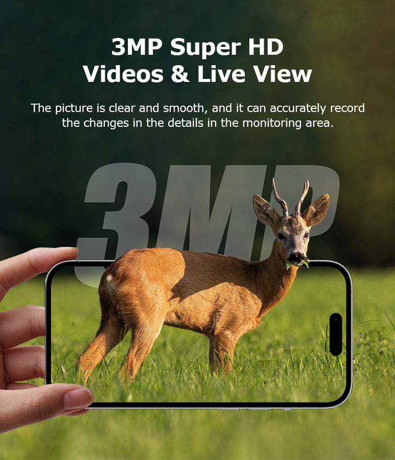 Private Model4G Camouflage Camera Camera Smart GPS Positioning AI Supports temperature detection recognition