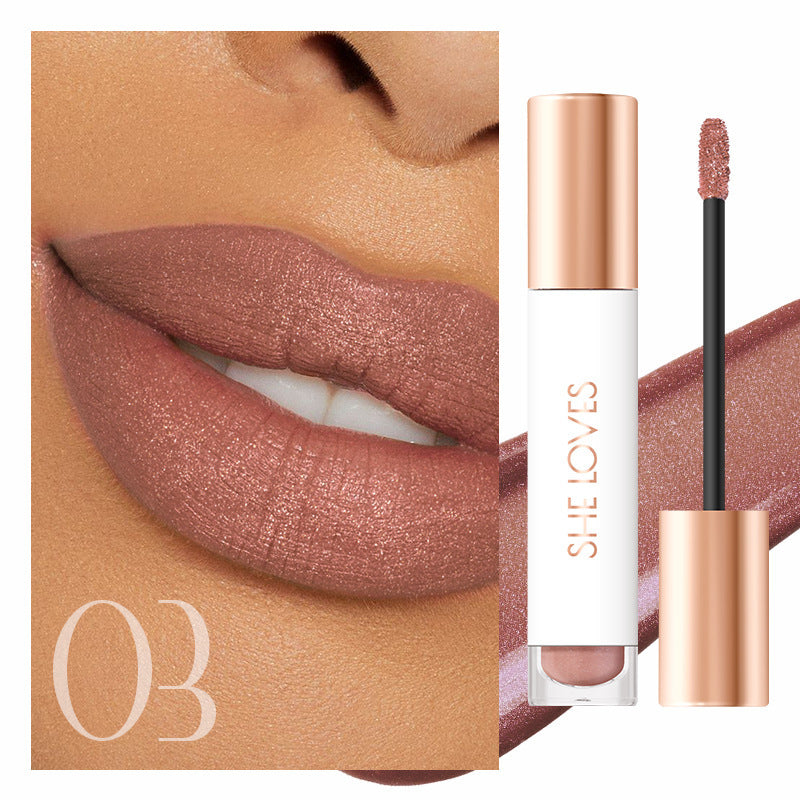SHELOVES Diamond Fine Shimmer Matte Liquid Lipstick LiquidLipstick Wholesale Lip Gloss