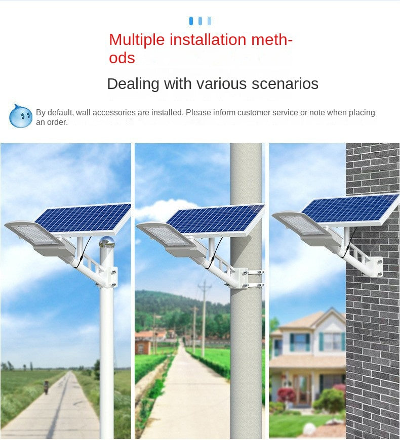 6000W Solar Lamp 12V Aluminum Outdoor IP65 Waterproof Lighting Lamp Engineering Bright LED Solar Street Lamp
