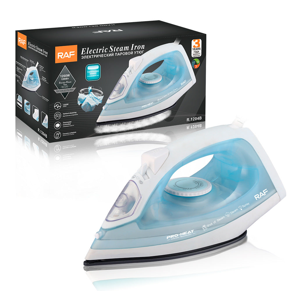 RAF European standard household steam iron portable garment steamer Three-speed temperature-adjustable pressure-type high-power electric iron