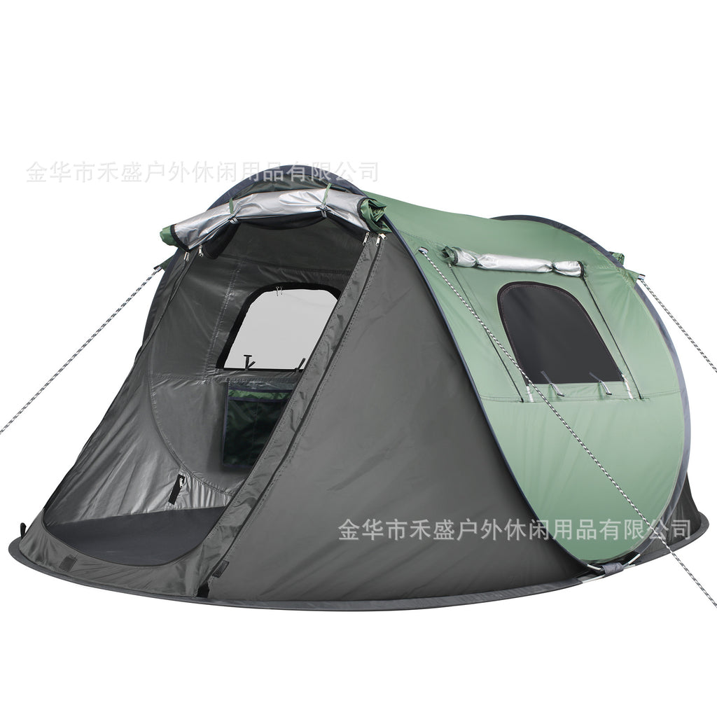 Tent Fully Automatic Folding Quick Open Sunshade Park Children Play Sand Camping Outdoor Portable Rainproof Sunproof