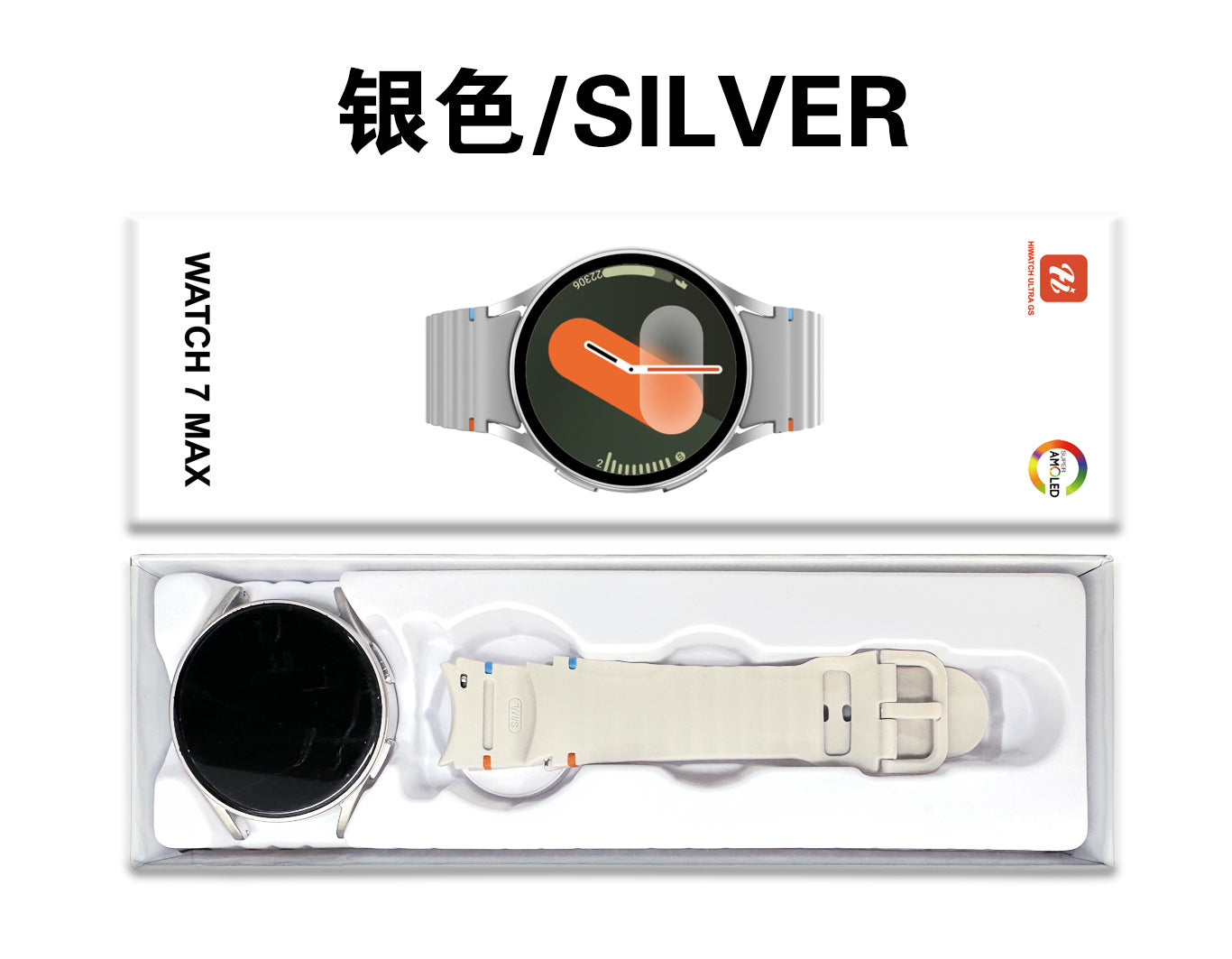 Watch7Max Watch1.52inch Bluetooth Call Heart Rate Pedometer Message Reminder Outdoor Sports Wireless