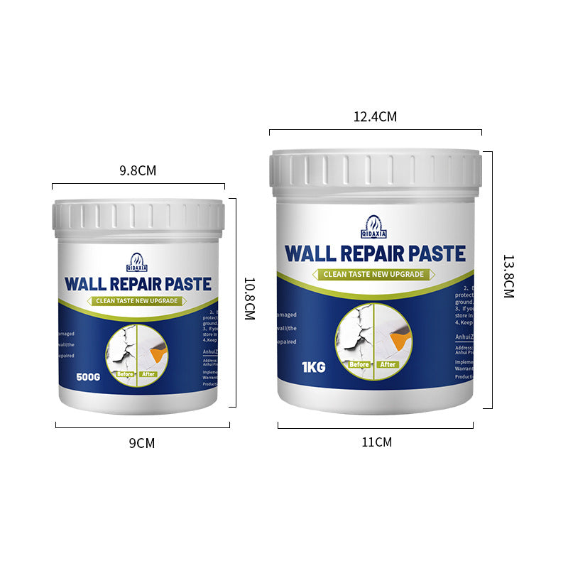 Wall Repair Paste for Repairing Wall Holes and Peeling, Household Putty Paste for Cracks and Nail Holes, White Wall Paste for Wall Repair