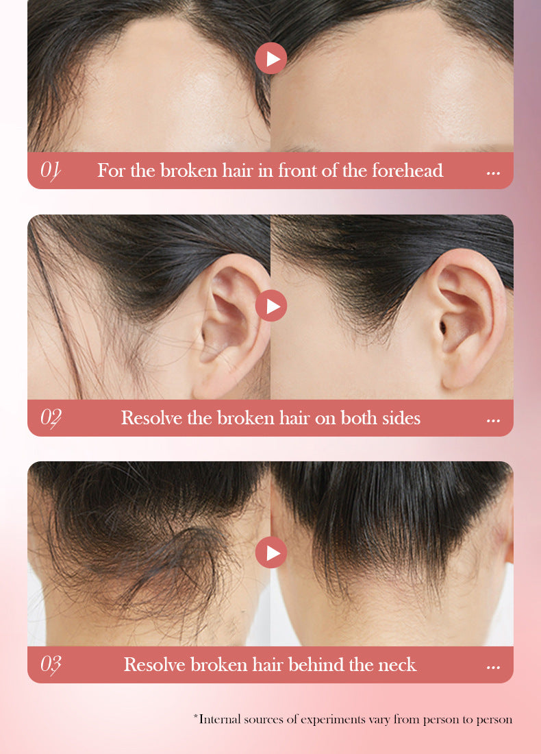 Fine Hair Finishing Spray15ml SADOER Styling Hair Messy Look Hair Wax Cross-Border Wholesale