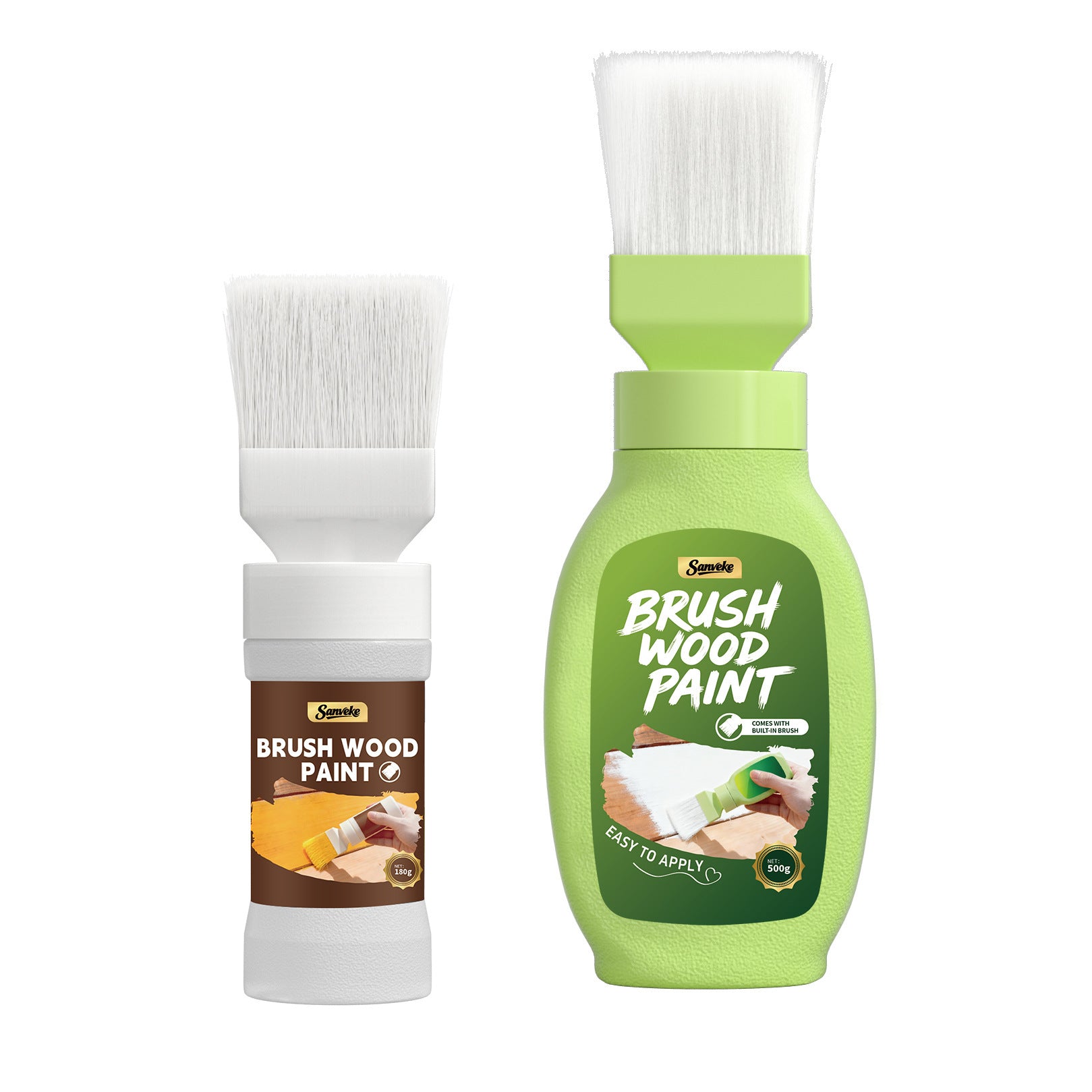 Brush for Wood Furniture Paint, Wood Products Color Change, Renovation Paint Brush, Wood Paint, Water-based Paint, Coating