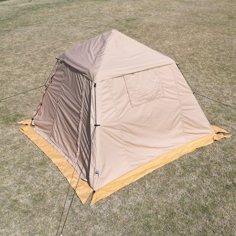 Middle East Arabian Inflatable Tent Outdoor No Setup Needed for Hiking Saudi Print3*3M Camping