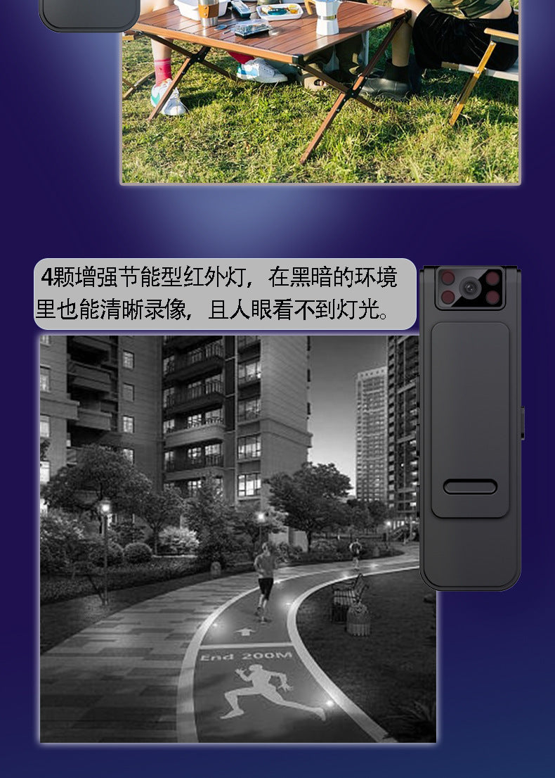wifi Sports Cycling Camera Portable Chest Clip Camera HD Night Vision1080P On-site ZF Recorder