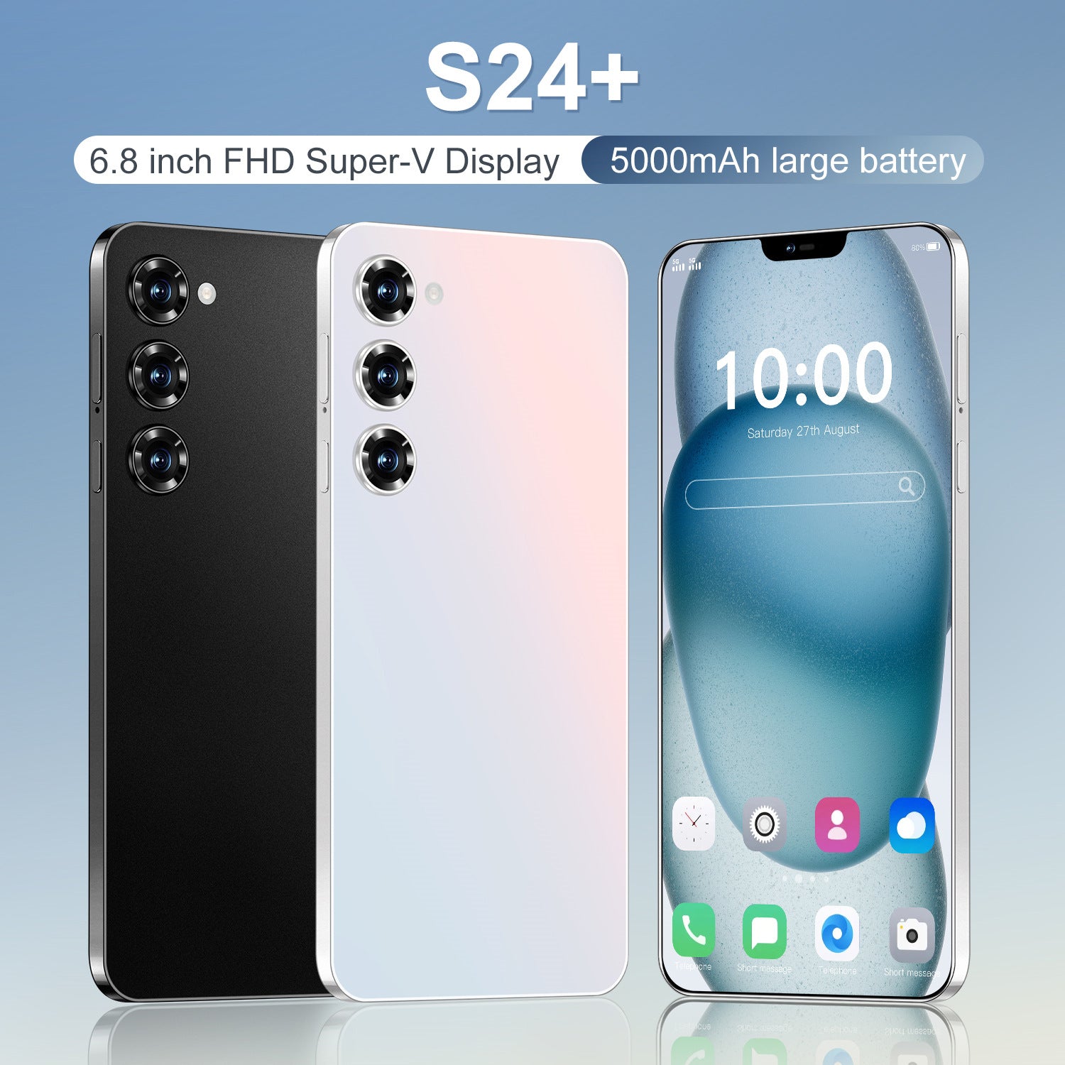 Exclusive Supply S24+Intelligence5Large Screen Mobile Phone16+1T Android Phone Source Factory AliExpress Yes