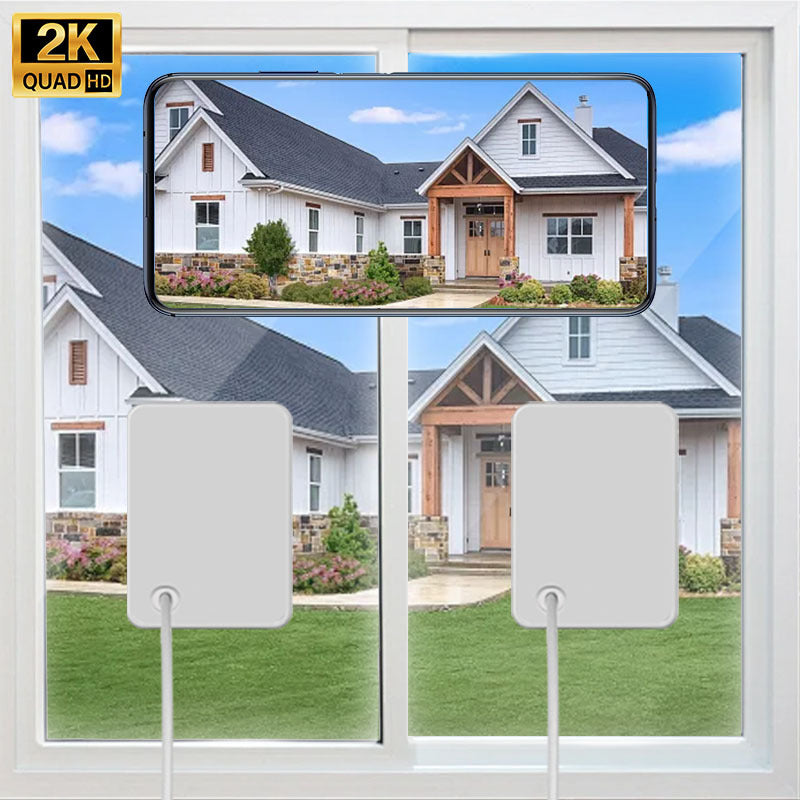 Source Factory Window Camera Nighttime Image Like Daytime Non-Reflective New window camera