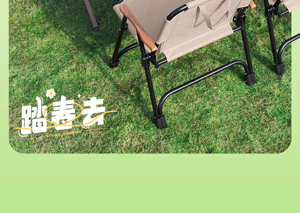 Foldable Chair Outdoor Stall Chair Autumn Winter Quilted Kermit Chair Picnic Chair Portable Table Chair Beach Chair Camping Chair