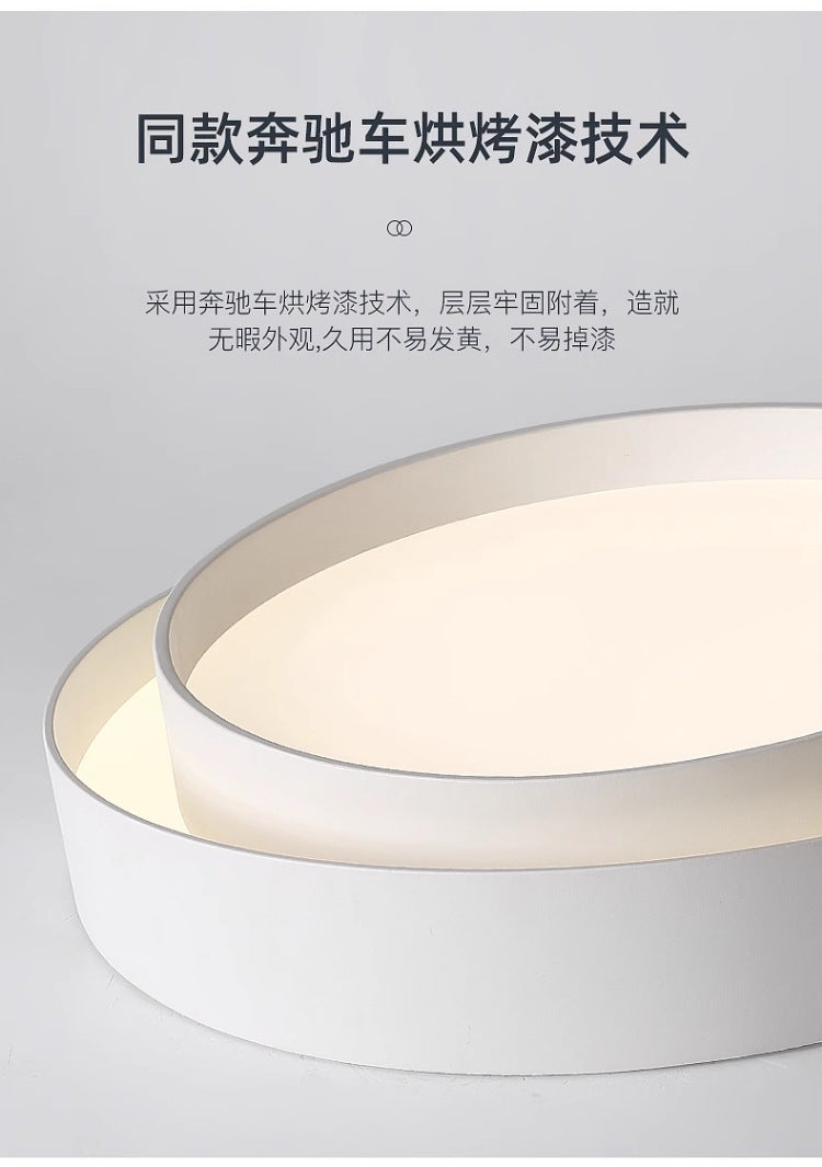 Full Spectrum for Study Room LED Eye Protection Ceiling Lamp Italian Minimalist Ceiling Lamp Modern Atmosphere High-end Master Bedroom Children