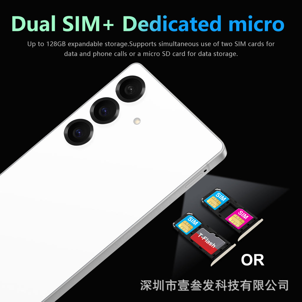 S25 Ultra+Smartphone  16+1T High-end7.3Inch Large Screen Android13Source