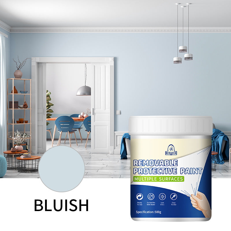 QIDAXIA Multi-Surface Removable Protective Paint Tearable Paint Peelable Water-Based Elastic Latex Paint