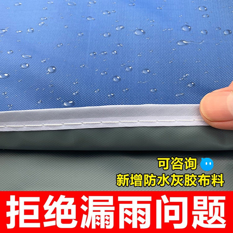 Outdoor Sunshade Shelter Sun Protection Waterproof Home Parking Shed Food Stall Rural Wedding Celebration Mobile Banquet Tent