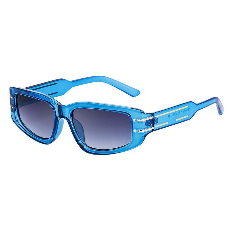 Fashion Square Frame Sunglasses for Women, Sun Protection, High-End European and American Style Small Frame Glasses Wholesale sunglasses Sunglasses