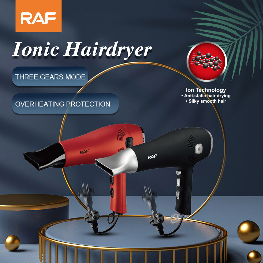 RAF European Standard2400W High-Power Household Hotel Hair Dryer Salon Electric Hair Dryer Hot and Cold Air Blower R.402