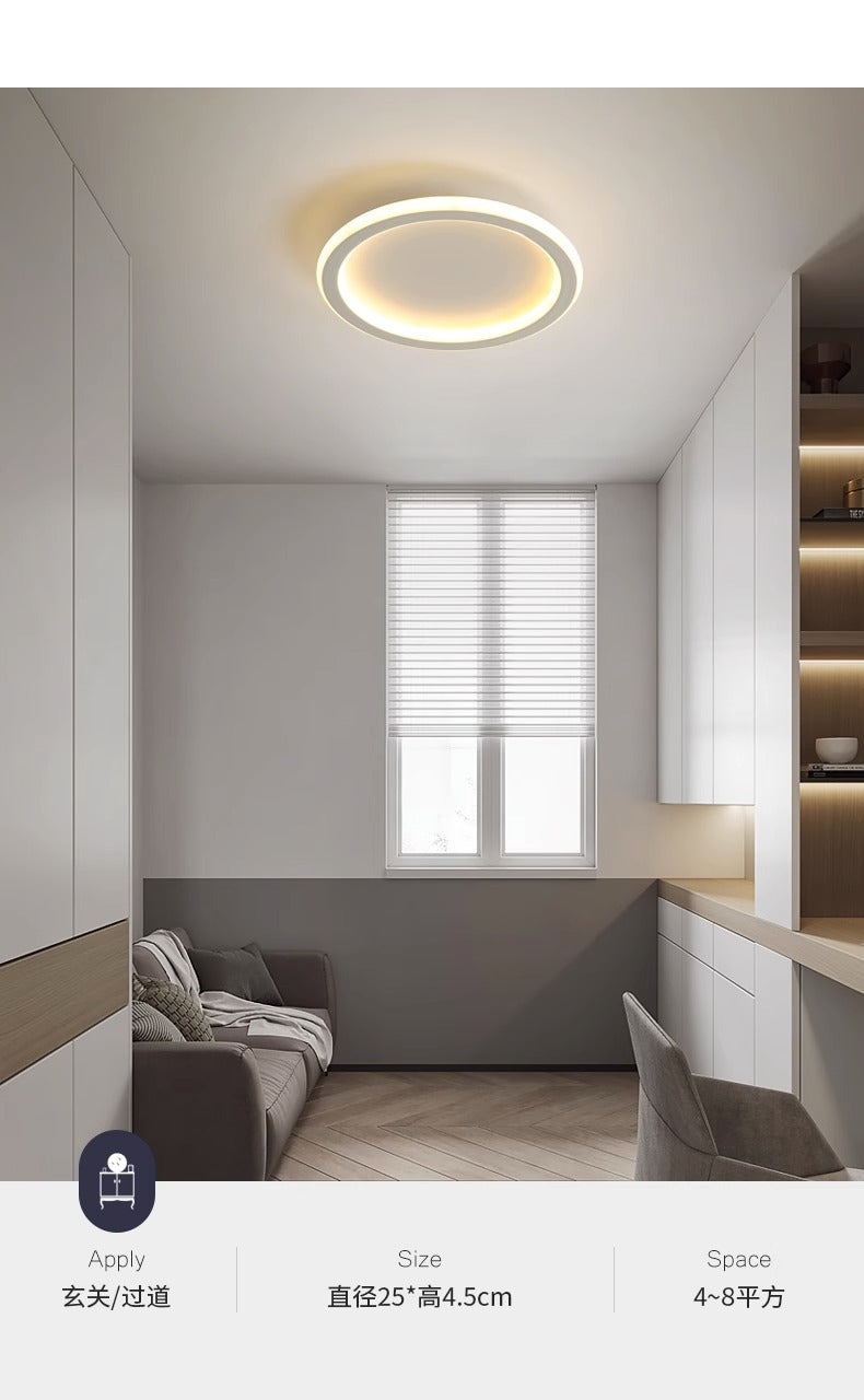 Aisle Light Minimalist Entryway Light Nordic Simple Modern Creative Corridor led Small Ceiling Light for Balcony and Entrance