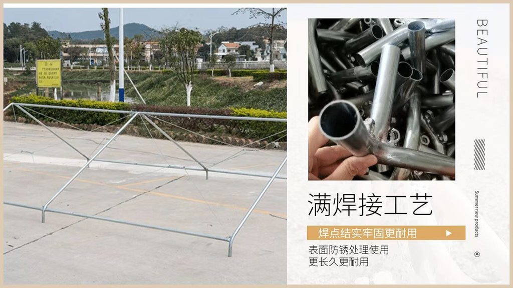 Disaster Relief Tent Standard Civil Affairs Outdoor Emergency Site Civilian Site Engineering Cotton-Padded Cold-Proof Rain-Proof Emergency Tent