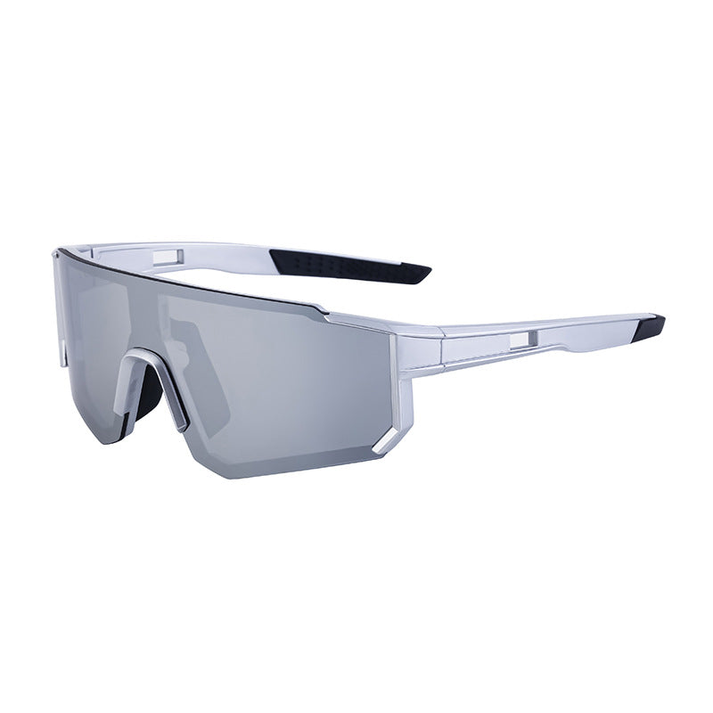 Cycling Goggles Colorful Outdoor Women's European and American One-piece Sunglasses Windproof Skiing Sports Sunscreen Sunglasses Men