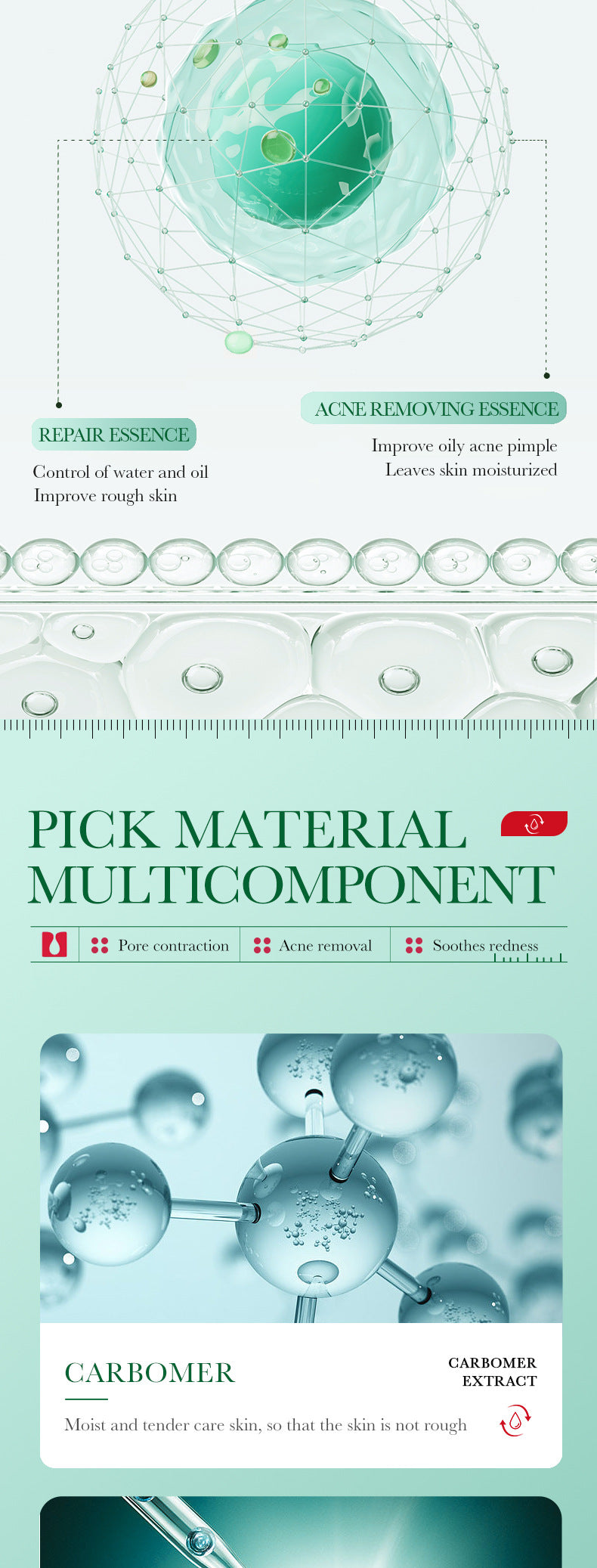 Full English Essence Serum35ml BIOAOUA Salicylic acid moisturizing and hydrating  wholesale