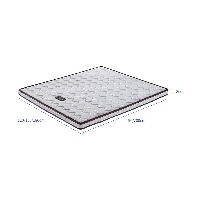 Manufacturer Direct Supply Mountain Palm Mattress Cashmere Fully Eco-friendly1.8m1.5m Spring Mattress for Hotel Spine Care and Health