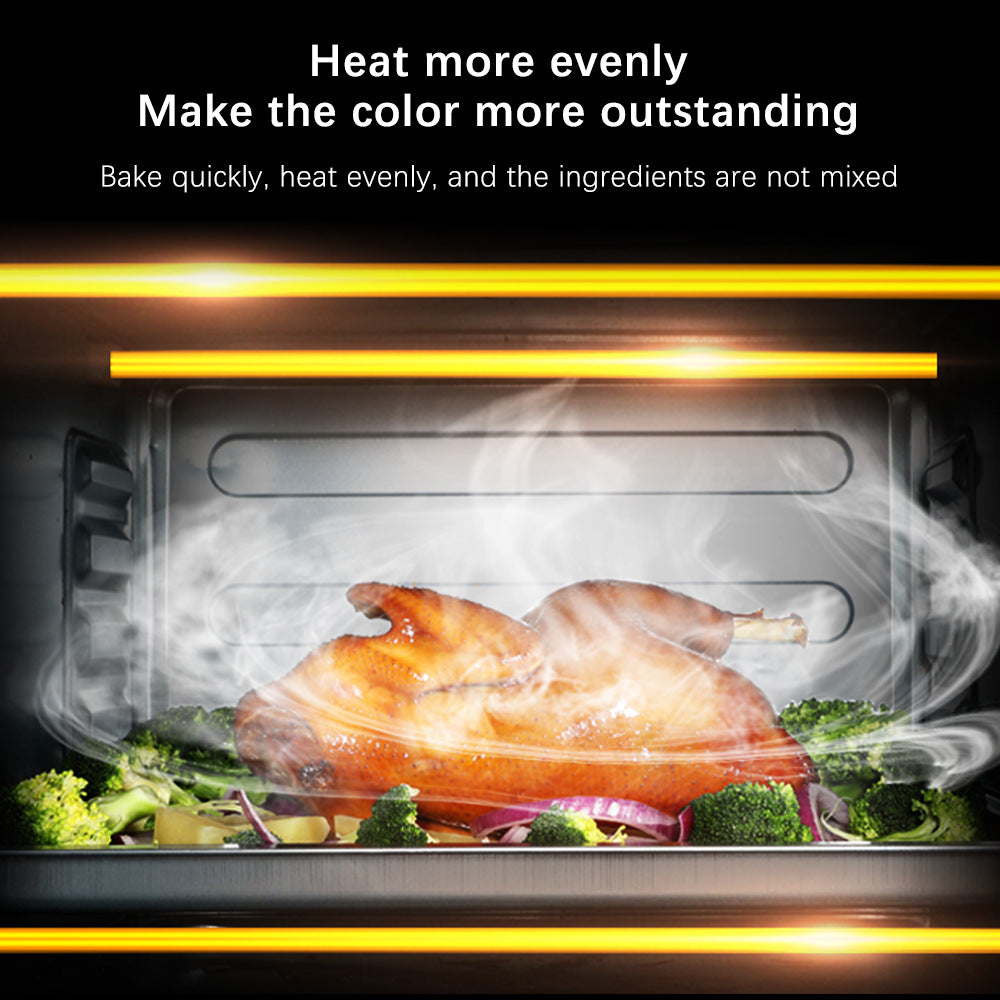 RAF European Standard48L Visual Oven French Fry Machine Cake Machine Electric Oven Household Multi-Functional Baking R.5307