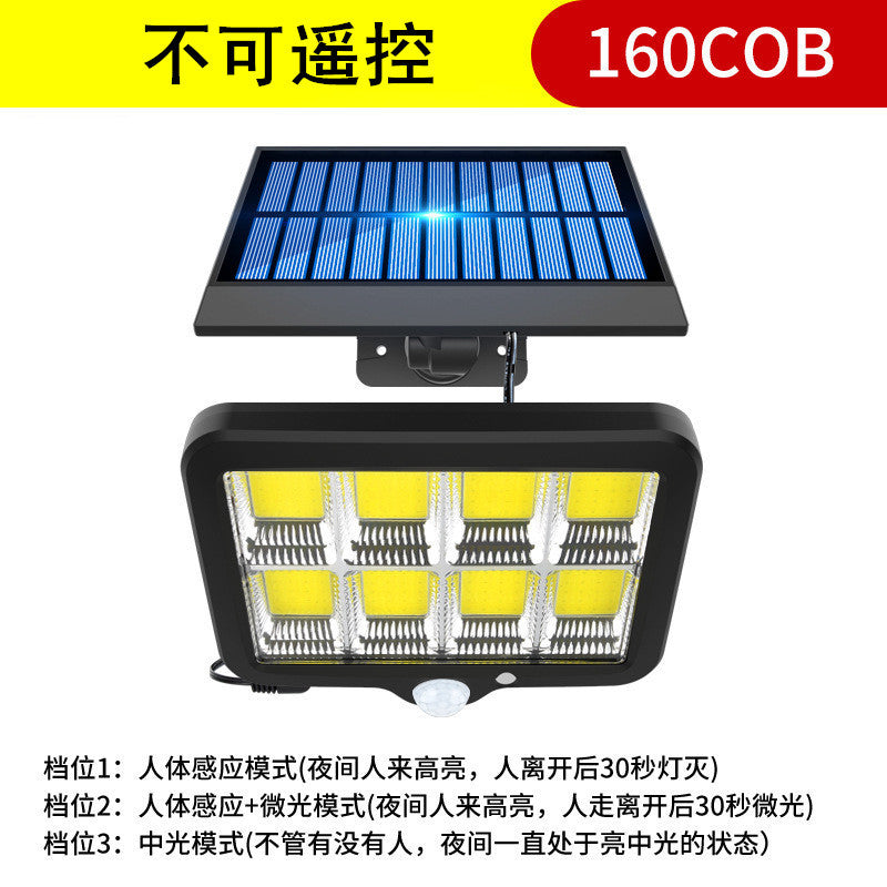 Outdoor Waterproof Ultra-Bright Solar Garden Light Split Body Sensor Light Wall Light Landscape Light Street Light Emergency Light